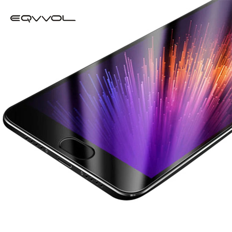 Eqvvol закаленное Стекло Экран протектор для Xiaomi mi 3 4 4c 5 Redmi Note 2 Pro хун фильм 2.5D 0 33 мм 9