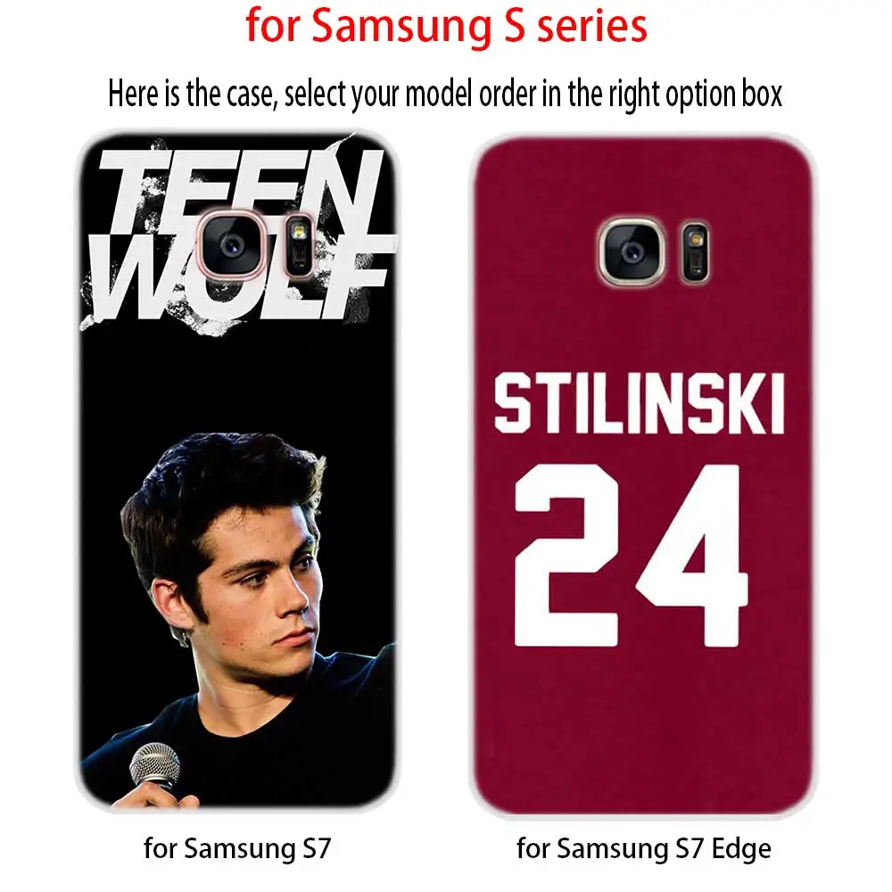 Stilinski 24 подростковый волк Мягкий ТПУ силиконовый чехол на заднюю панель телефона