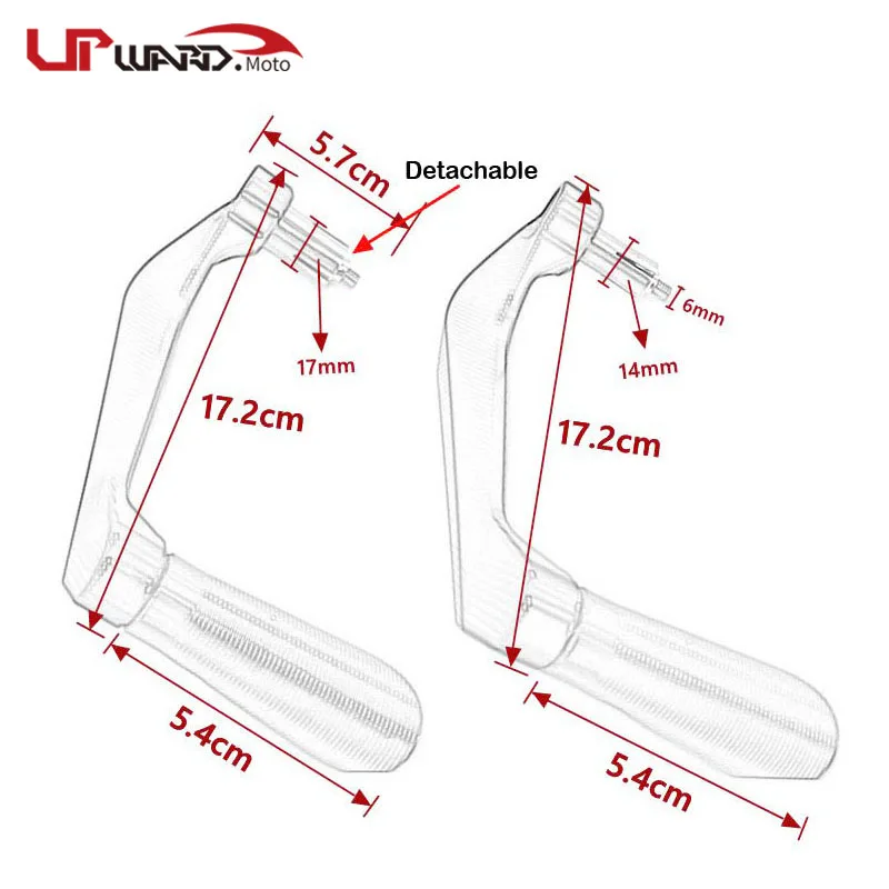 

For KTM RC390 RC 390 2014-2017 2018 Motorcycle Accessories Universal Handlebar Grips Guard Brake Clutch Levers Guard Protector