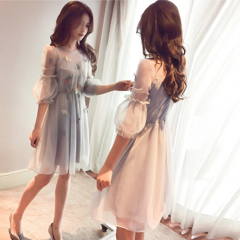 Kid Girls Dress Summer Teenage Fashion Children Frock Party For Teen Girl | Детская одежда и обувь