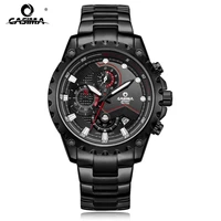 casima sport men quartz wrist watches luminous waterproof watch men multifunction calendar display zinic alloy case 8203