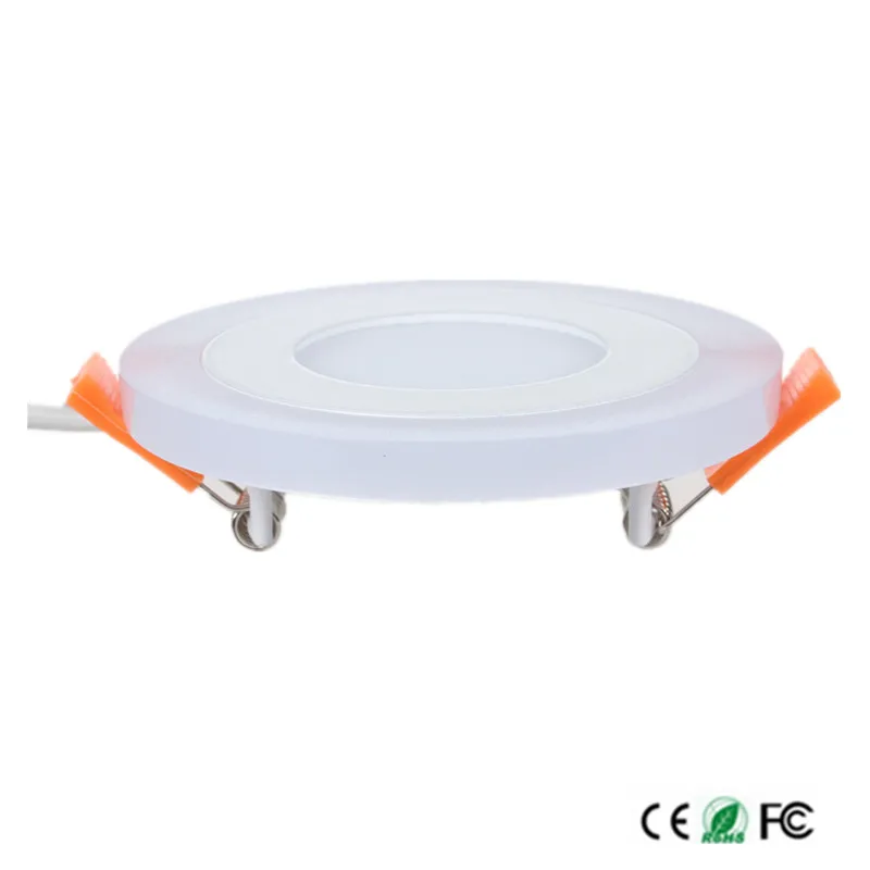 Двухцветный СВЕТОДИОДНЫЙ Светильник направленного света круглая потолочная