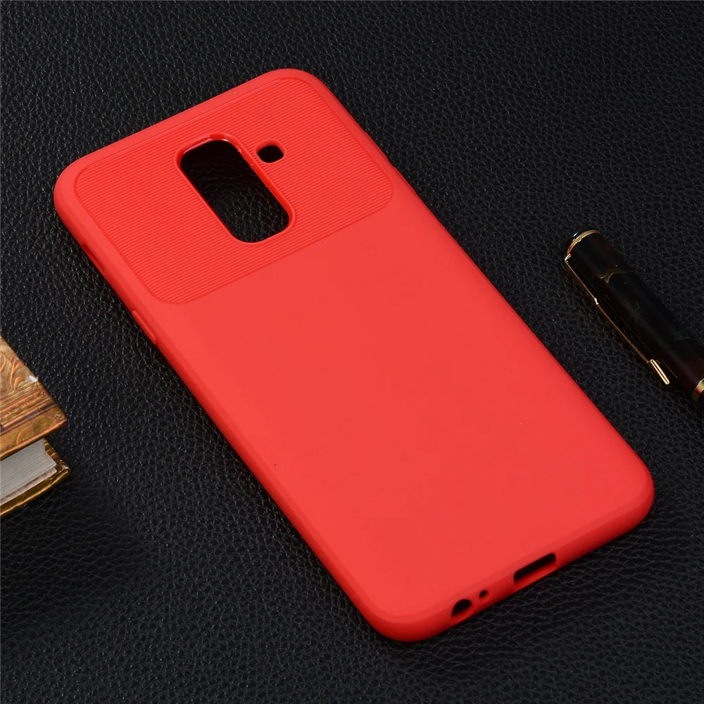Fundas Samsung Galaxy A6 Plus 2018 Cases Soft Rubber TPU Silicone Back Phone Bag Cover mobile phone |