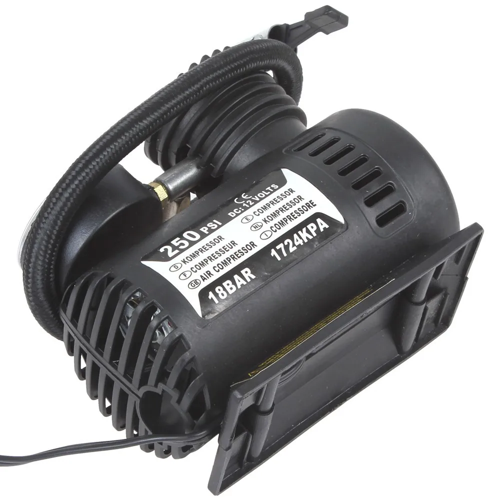 12v надувной насос Портативный 12V 90 Вт Электрический заплатка для автомобильной