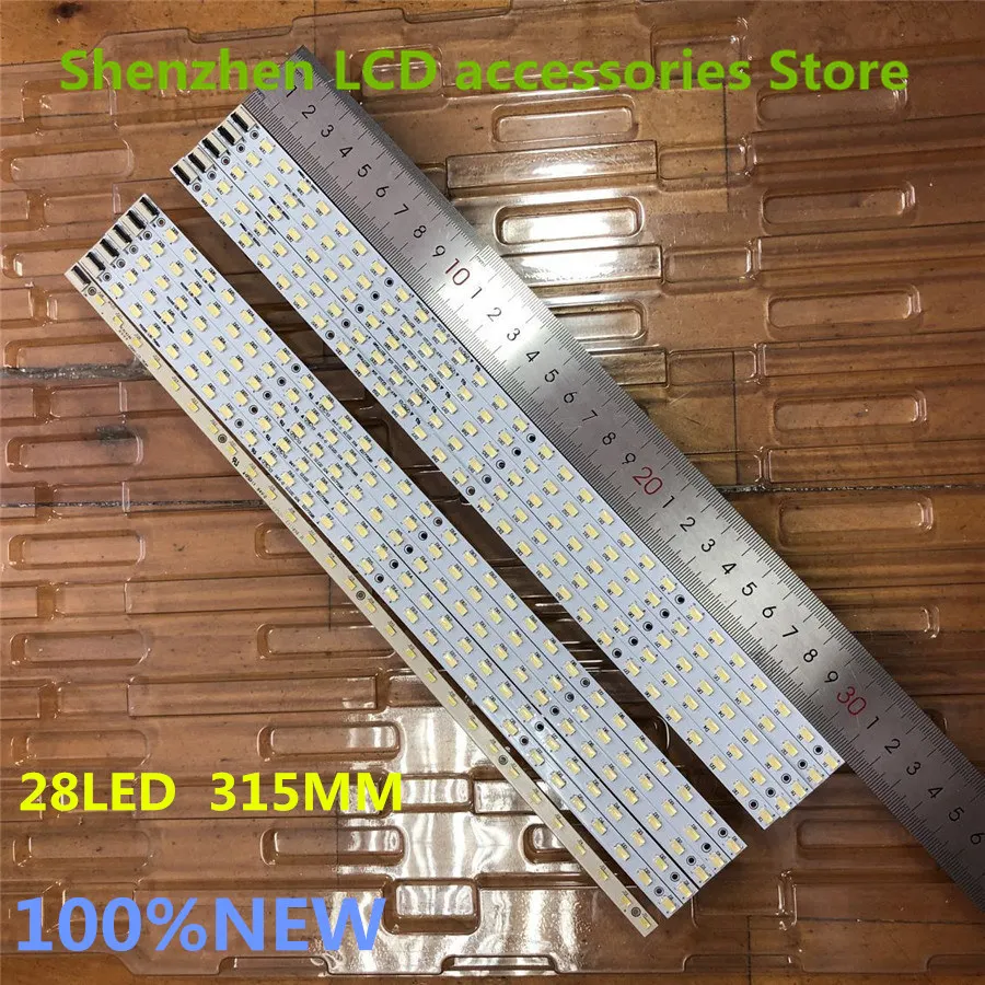 2 шт./лот V500HK1-LS5 V500H1-LS5-TLEM4 V500H1-LS5-TREM4 1 шт. = 28LED 315 мм