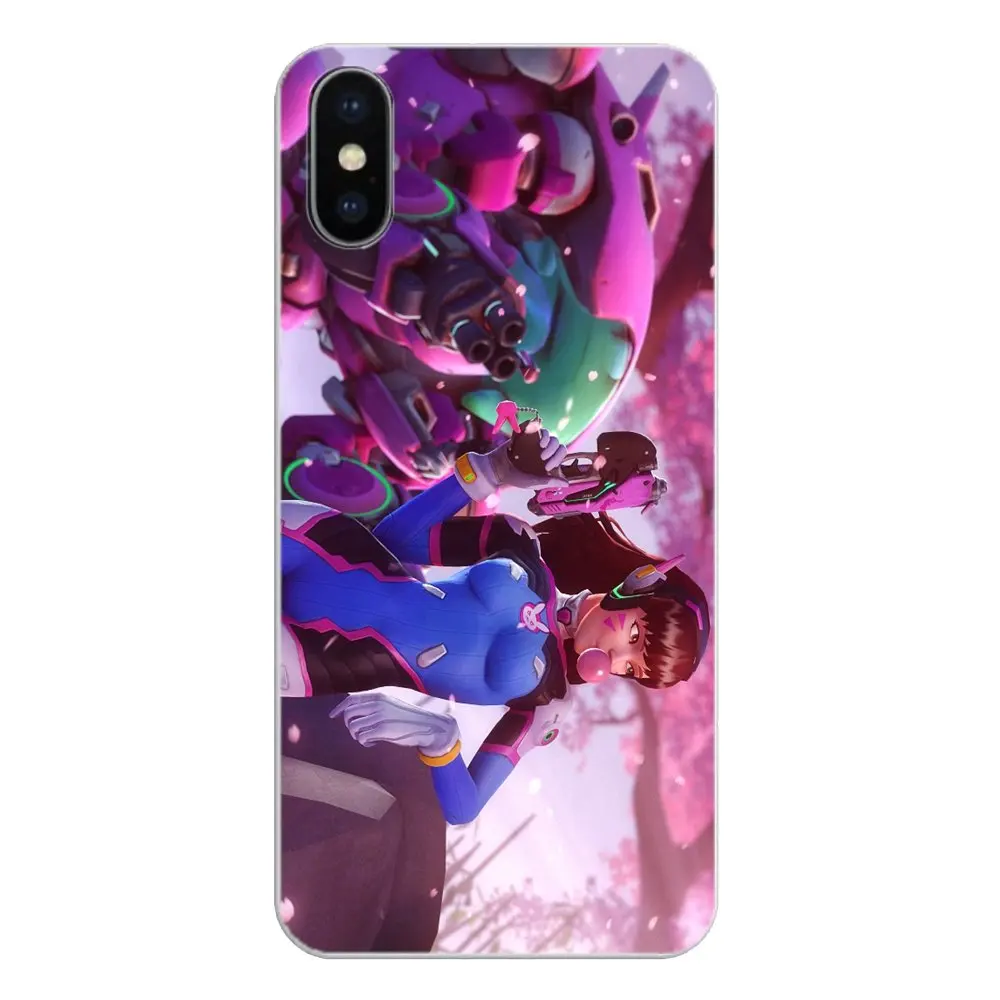 Для Xiaomi Mi A1 A2 5X6X8 lite SE Pro Max Mix 2 2S 3 Mi5 Mi5S OVERWATCH D. va художественный принт обои мягкие
