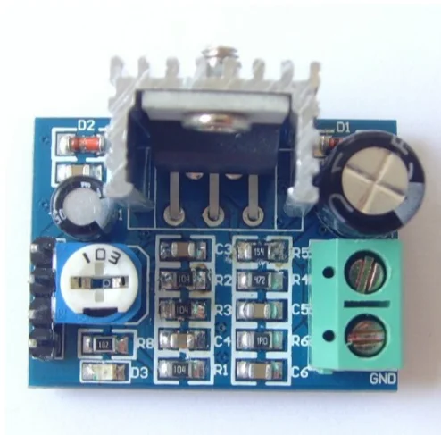 50 шт./лот DIY Kit запчасти 6-12 в один источник питания аудио усилитель плата модуль