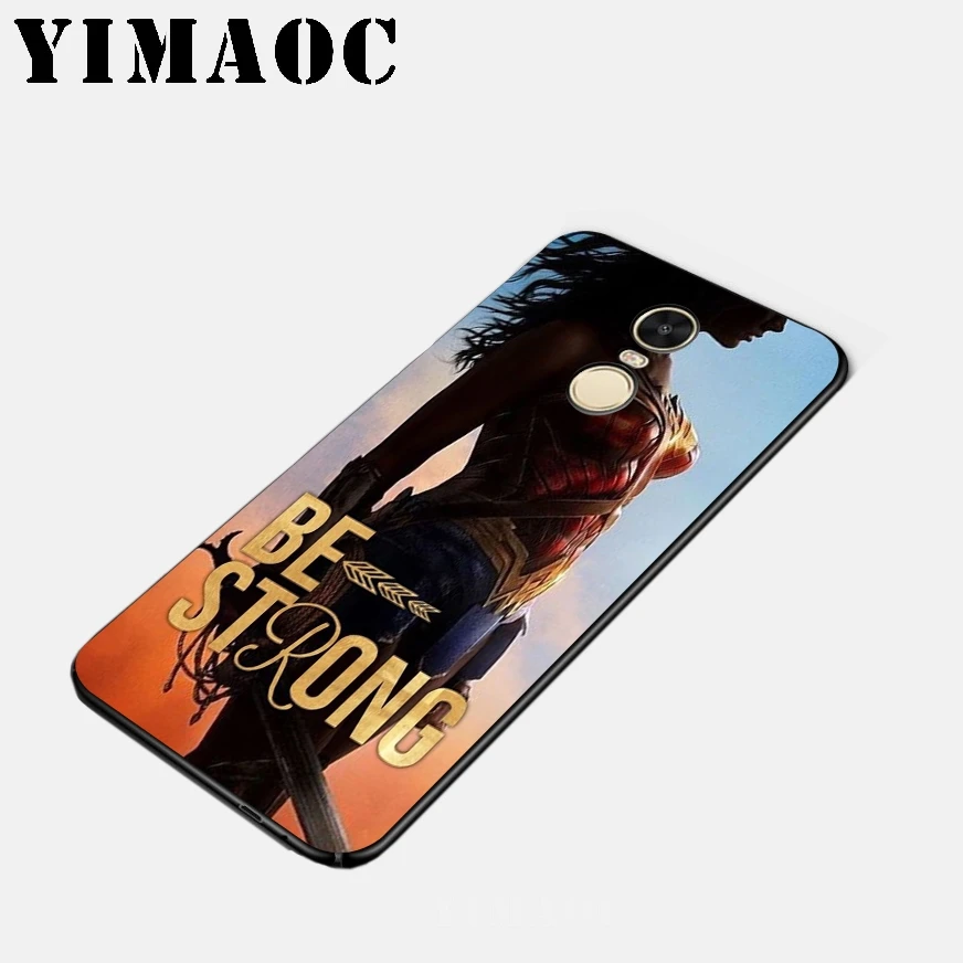 YIMAOC Woder woman Soft Silicone Case for Xiaomi Redmi 6 Note 4X 4A 5A 5 Plus MiA1 A2 Pro Lite Mi 8 A1 |