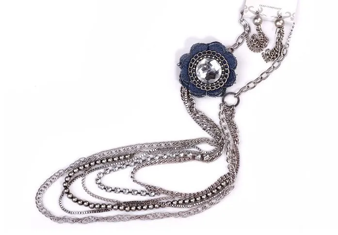 Бесплатная доставка модное винтажное роскошное многослойное Золотое серебряное