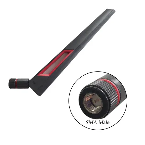 SMA 10 dbi Двухдиапазонная wifi антенна 2,4G 5G 5.8Gh SMA/RP SMA мужские универсальные антенны Усилитель WLAN маршрутизатор антенный усилитель - Цвет: SMA