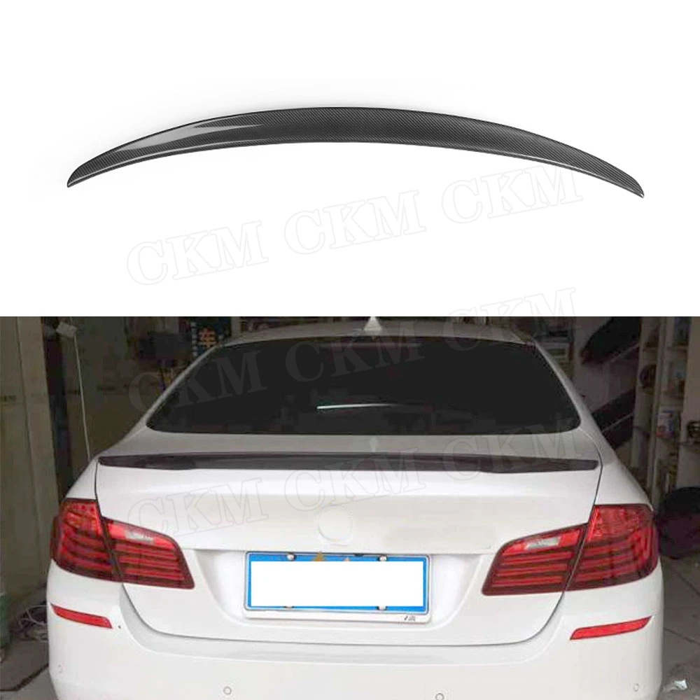 Задний спойлер для багажника BMW 5 серии F10 F18 520i 528i 530i 535i 550i 2010 2018 из углеродного