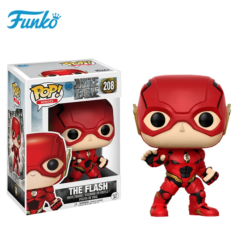 FUNKO POP официальная 1 шт. Лига Справедливости DC Бэтмен Супермен Чудо Женщина флэш