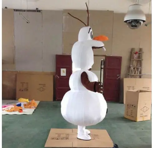 2018 высокое качество Олаф талисман маскарадный костюм Бесплатная доставка |