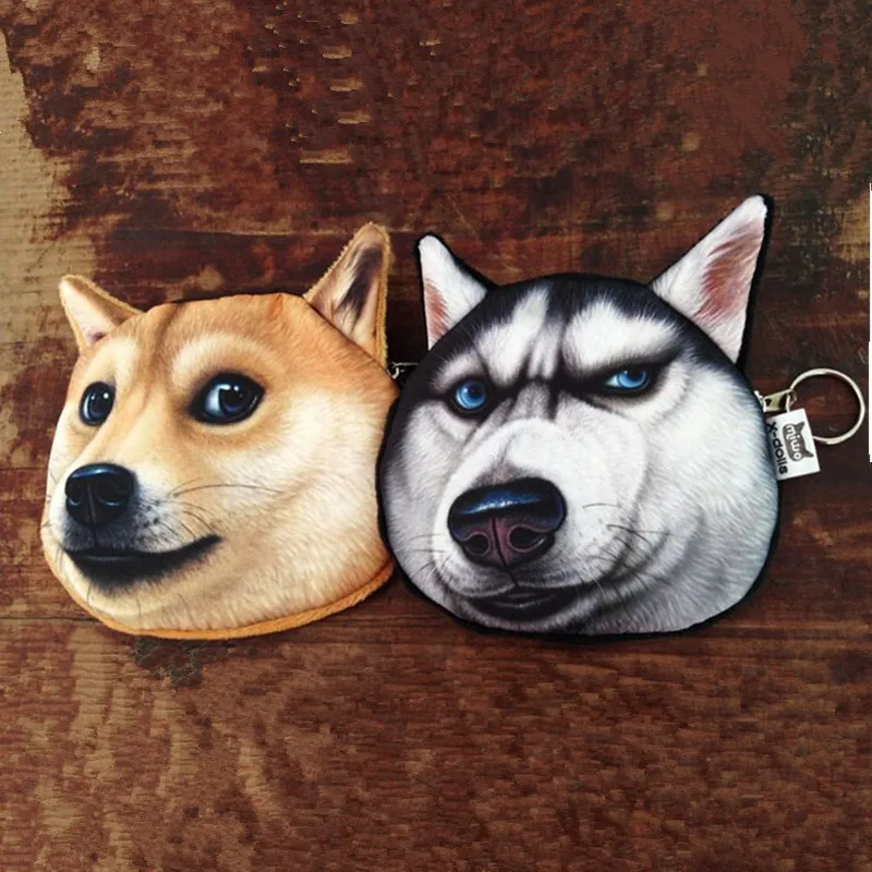 2016 цилиндрической формы на молнии с анималистическим принтом новые кошельки для