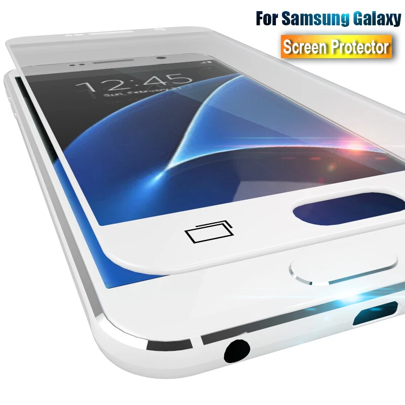Закаленное стекло 2.5D для Samsung j5 2017 Защитная пленка экрана Galaxy J3 J5 J7 2015 2016 2018 J710
