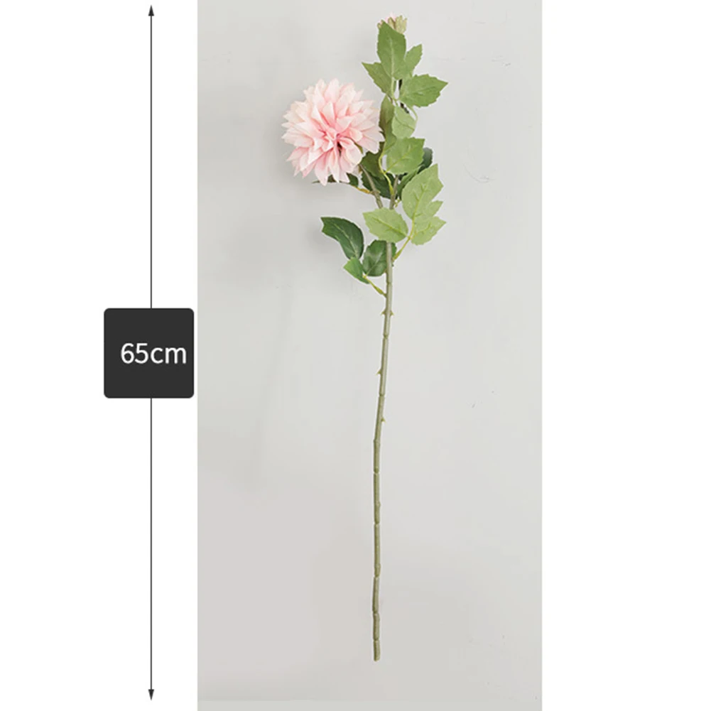 

1Pc Artificial Flower Aztec Dahlia Photography Prop Wedding Home Floral Decor Fashion