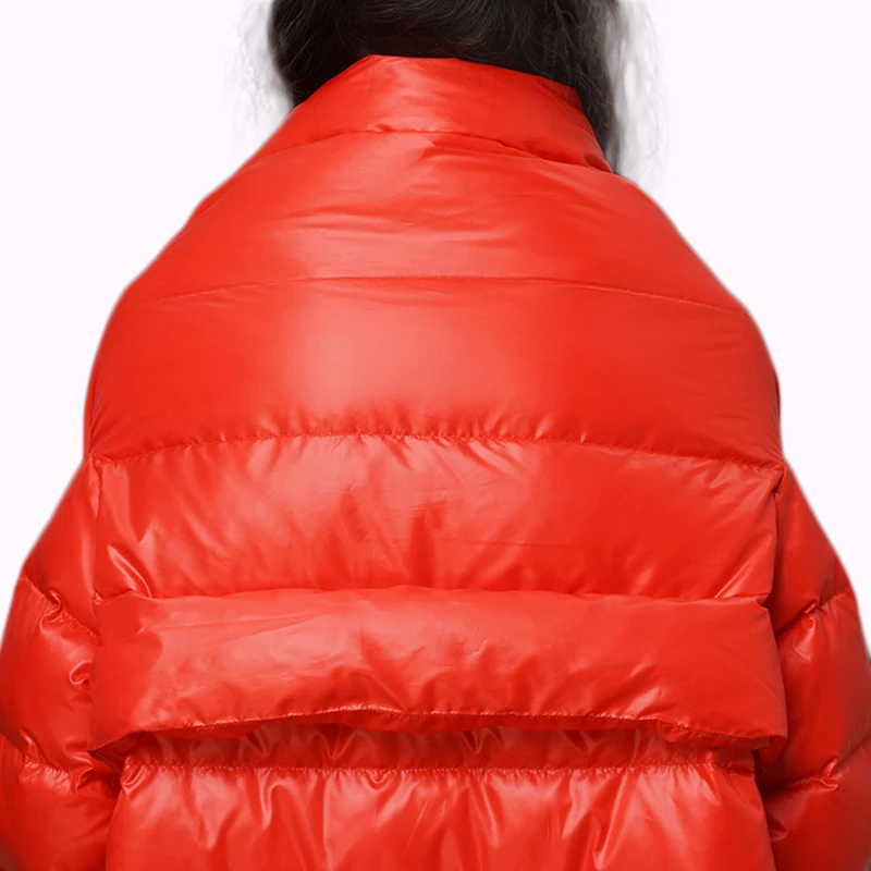 Модная Повседневная свободная и стандартная Длинная зимняя куртка утепленные