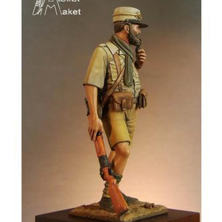 1/24 13e DBLE Bir Hakeim 1942 полимерная модель фигура солдата GK военная тема Второй мировой