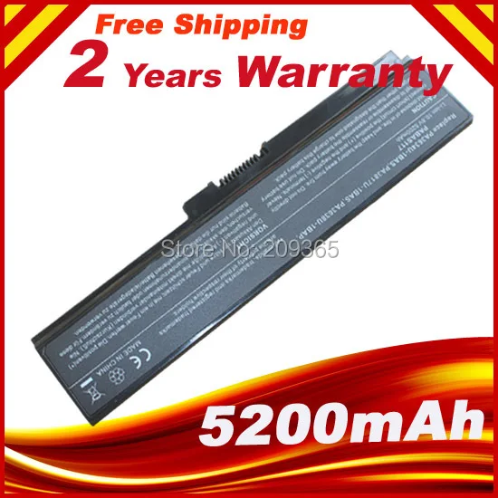 Аккумулятор для ноутбука Toshiba Satellite L655 L655D L670 L670D L675 L675D PA3817 PA3817U PA3817U-1BRS Бесплатная