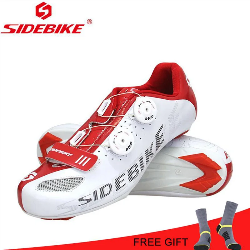 SIDEBIKE/Обувь для велоспорта; Мужская профессиональная обувь для велоспорта; нейлоновая спортивная обувь высокого давления; обувь для велосипеда с самоблокирующимся замком; Chaussure Velo Route