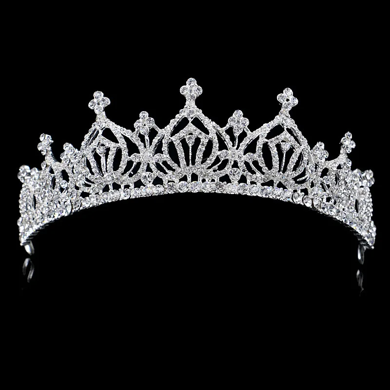 2019 New Bridal Wedding Crown Hair Accessories Headwear Jewelry Crystal Tiara Headband | Украшения и аксессуары