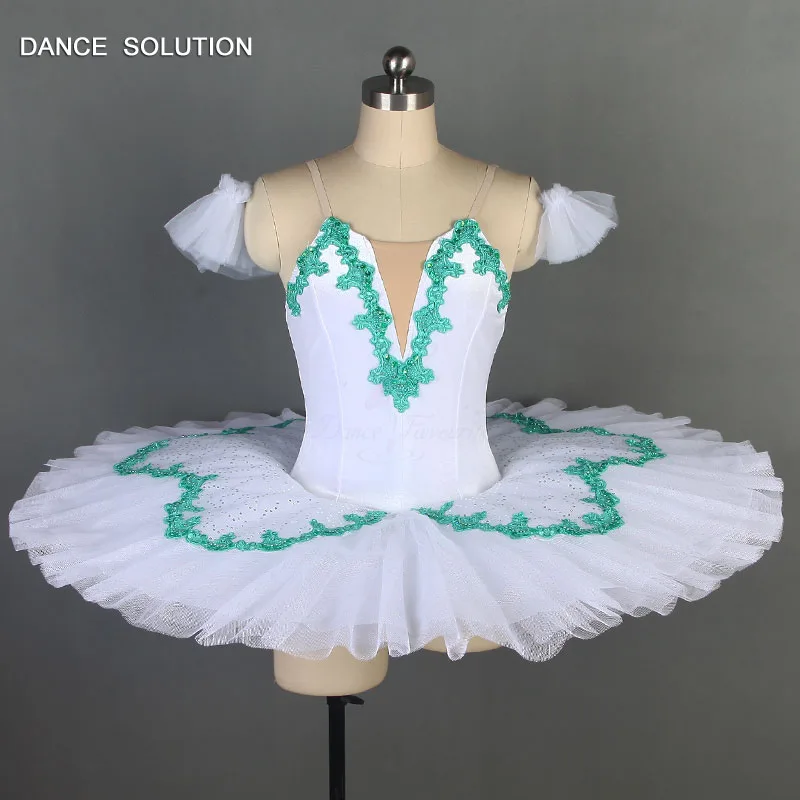 Профессиональный Балетный костюм для взрослых Плиссированное блинное