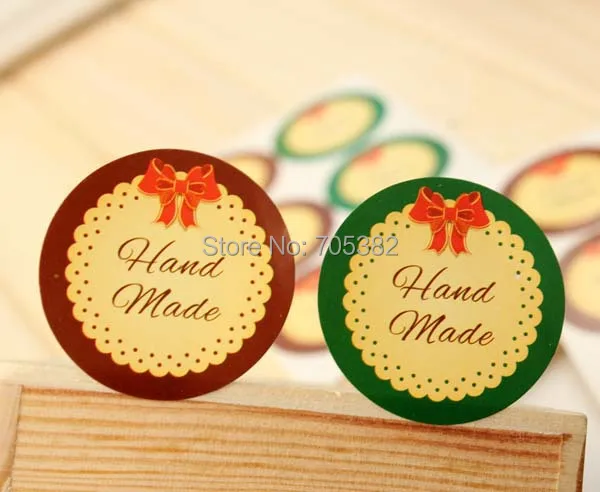 Наклейки ручной работы для домашних тортов маффинов печенья шоколада 100 шт./лот |