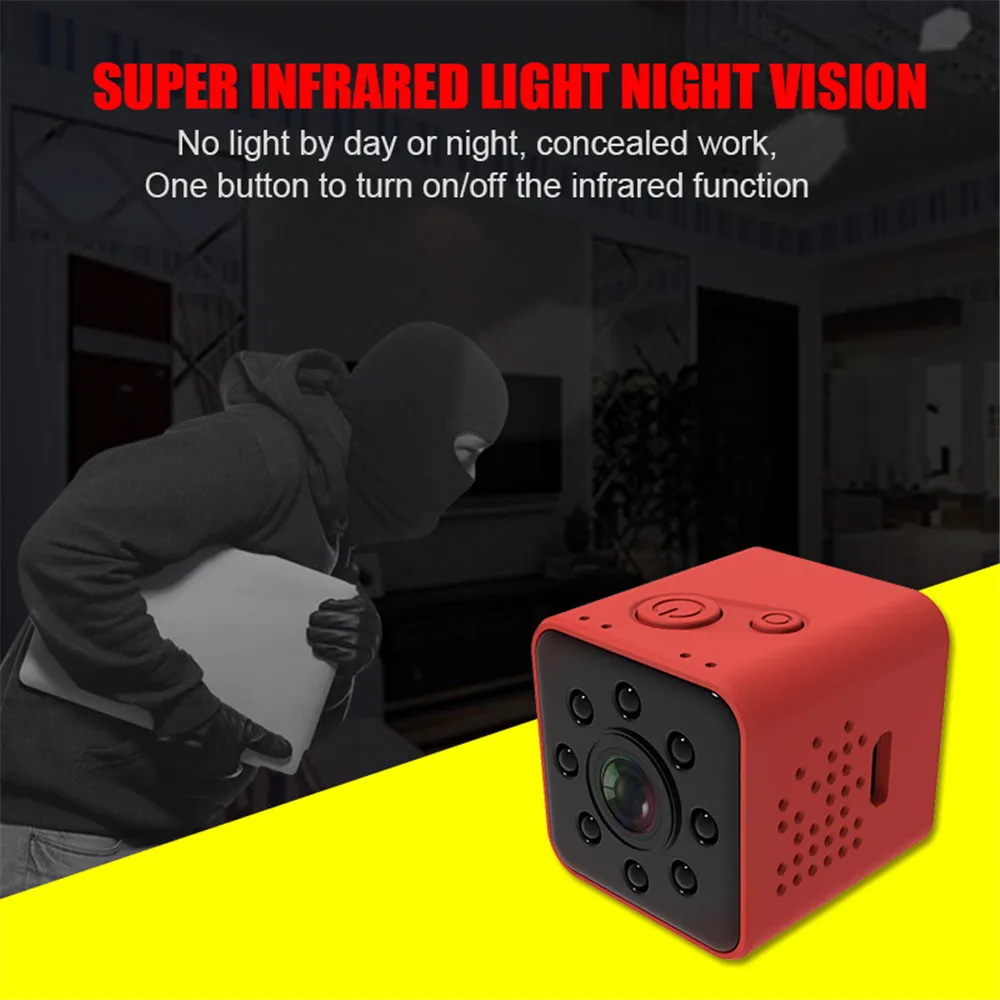 Camsoy Мини водонепроницаемая камера HD 1080P Wifi беспроводная IP Инфракрасные лучи для определения движения ночного видения Видеокамера безопасности DVR DV Cam