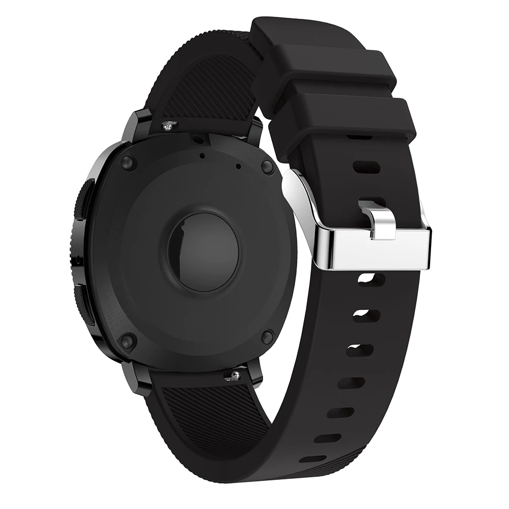 100 шт. для samsung gear Sport 20 мм ремешок для наручных часов часы ремешок спортивный мягкий силиконовый ремешок для часов на замену браслет ремешок на запястье