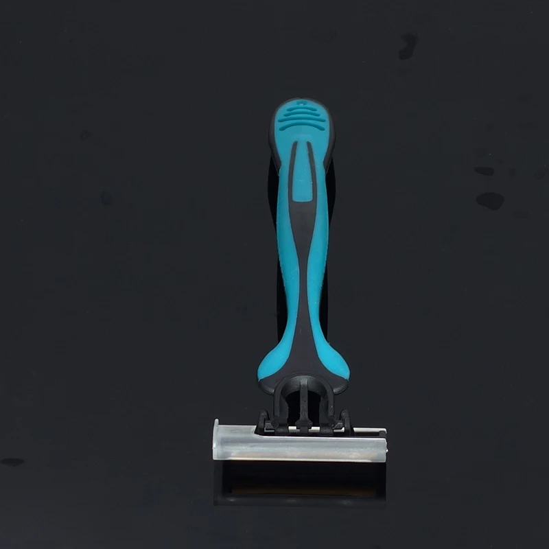 5pcs SolinShave Blue Manual Men's Disposable Razor Blade Polybag Package Beard Shaver Triple Stainless Blades SUCCOR3 R319 |