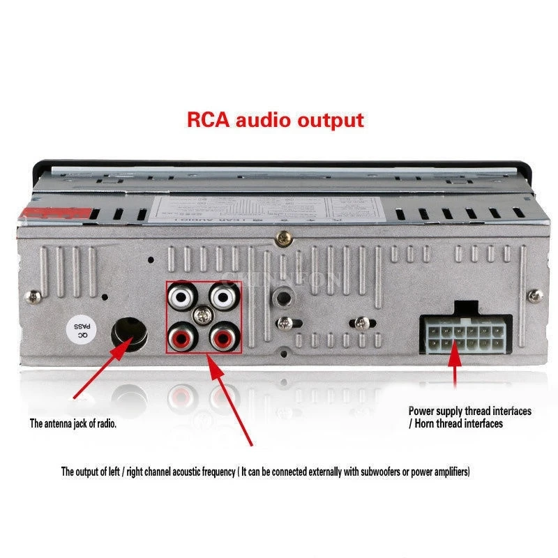 10 шт./лот LCD автомобильный комплект Bluetooth CD MP3 плеер USB AUX стерео FM радио в тире