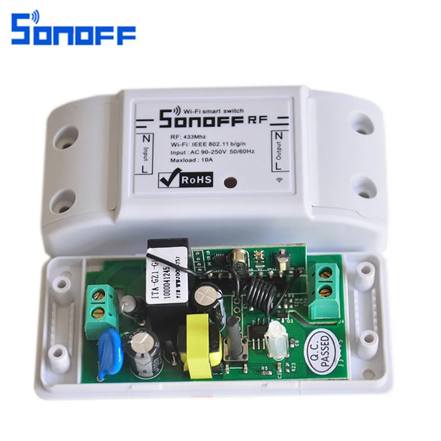 Умный домашний переключатель Sonoff RF WiFi с радиоприемником дистанционное
