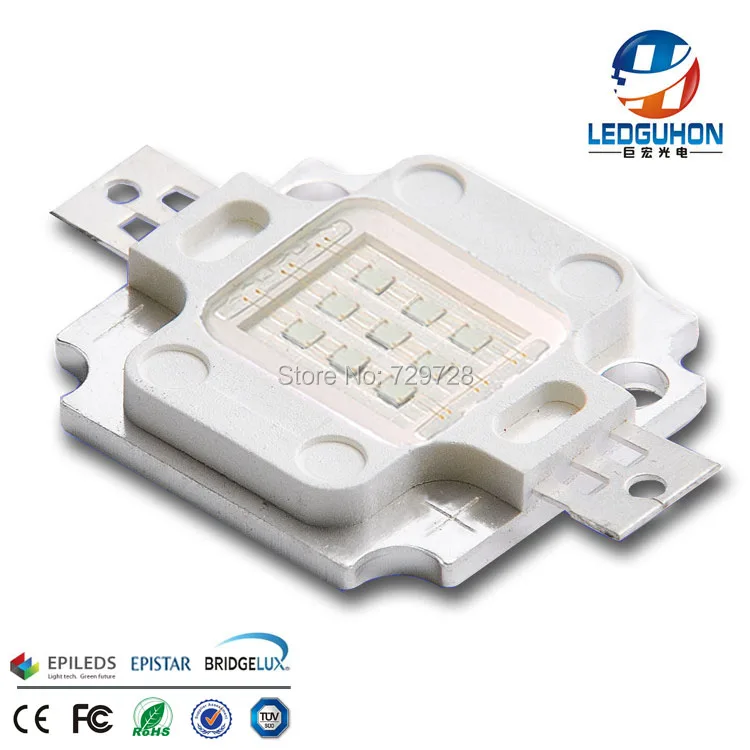Светодиодная фабричная продажа 10 Вт epileds blue cob led (квадратная форма R1C)|cob led|cob bluecob |