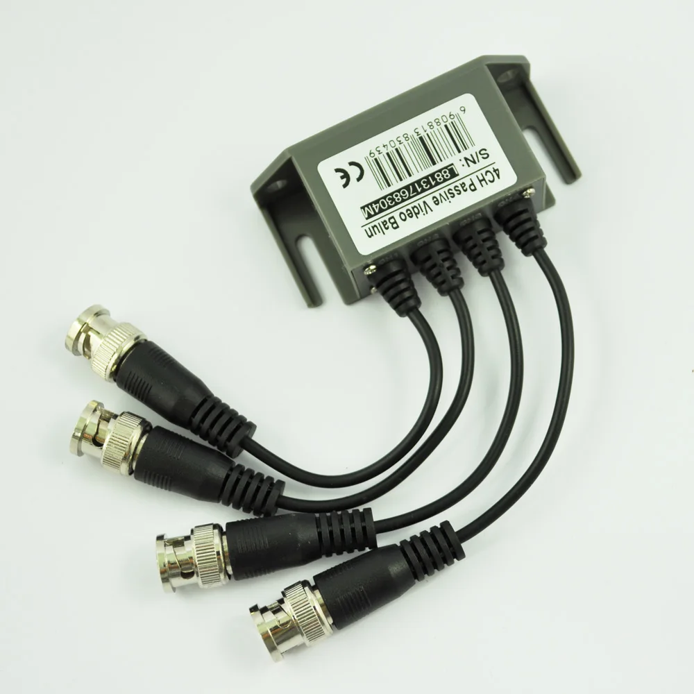 MOOL 4 канальный видео (BNC) в UTP (RJ45) балун|video|video balunvideo balun rj45 |