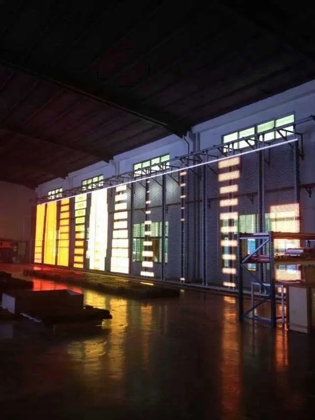 Leeman Группы led освещение сцены/газа дисплей Гибкий СВЕТОДИОДНЫЙ Дисплей/мягкий