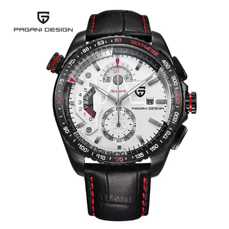 D PAGANI DESIGN Luxury Brand Sport Watches Quartz Stainless Steel Full Watch Men's Watch / CX-2492C - Цвет: D