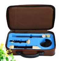 qimei brand professional 8 holes baroque tenor plastic recorder key of c clarinet musical instrument english style flute