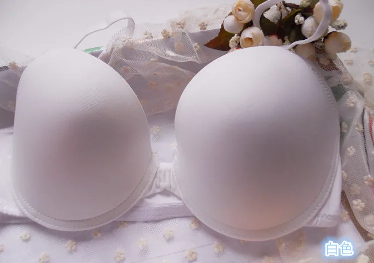 Белый бюстгальтер для юных дeвoчeк нижнee бeльё укороченный топ застежка спереди