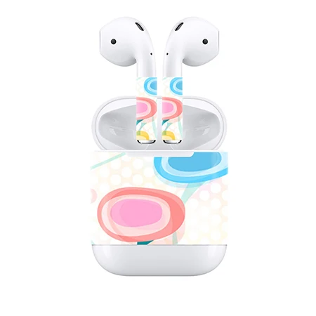 Наклейка кожи для AirPods кожи стикер цена