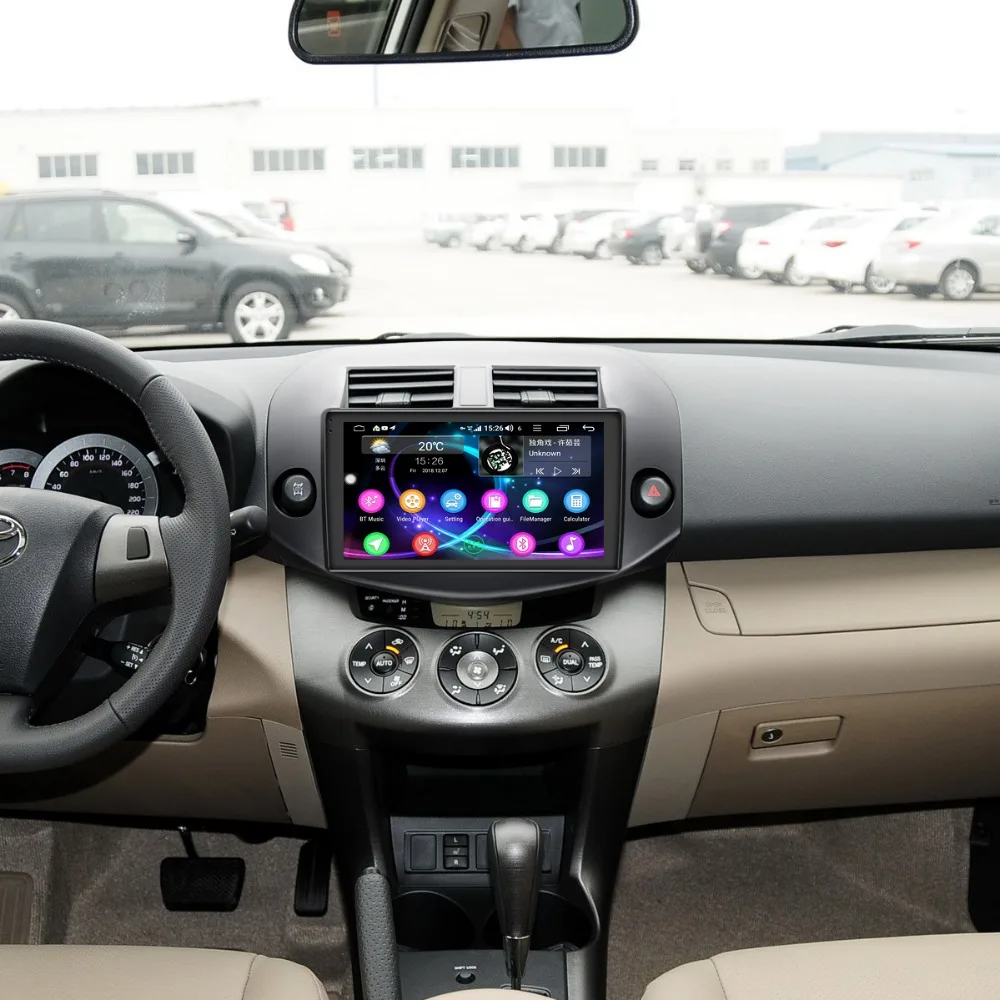 Автомобильный мультимедийный экран 10 1 дюйма Din IPS Android без DVD плеера GPS навигация