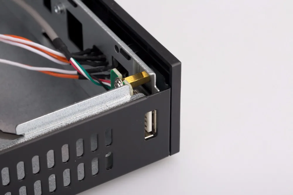 Стальной чехол для HTPC mini ITX черный s компьютерного игрового ПК настольный с