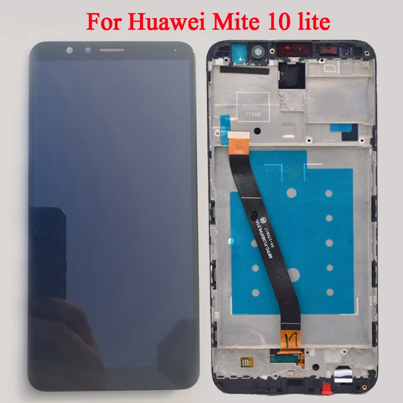 Для HUAWEI Mate 10 Lite ЖК дисплей + установка преобразователя экрана с заменой