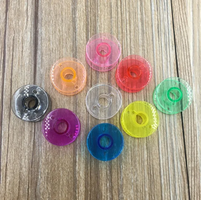 Новый катушки для ниток случае швейная машина инструменты аксессуары Пластик