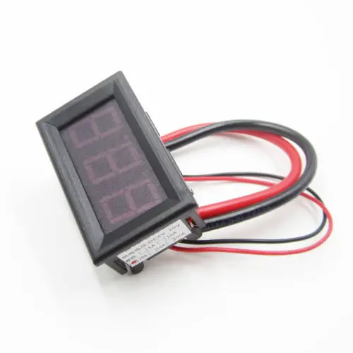 Новый DC от 0 до 20A мини красный светодиодный Панель метр Цифровой амперметр|ammeter