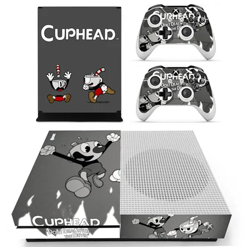Игра Кубок кожи Стикеры наклейка для Microsoft Xbox One S консоли и 2 контроллеры для Xbox One S шкуры Стикеры s винил - Цвет: YS-xboxoneS-1181