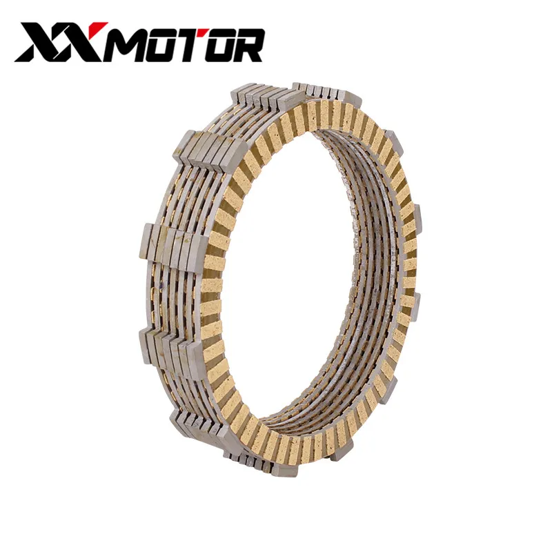 1Set 8 Pcs Clutch Disc Friction Plates Motorcycle Engine Accessories For Honda Goldwing GL1800 2001 - 2011 01-11 | Автомобили и