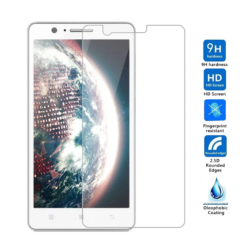 Высококачественная 0 3 мм закаленная стеклянная пленка для Lenovo A536 a 536 9H 2.5D Arc Edge