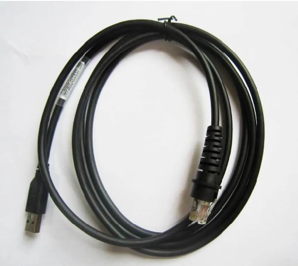 10 шт. x 2 м USB кабель для сканера штрих кодов Honeywell HHP 3800G 3820 4600G 4620G 4820G|cable usb usb|usb