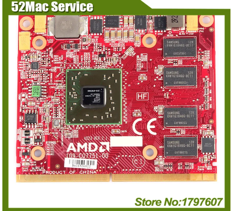 608544-001 For HP 8510W 109-C07751-00 AMD 512MB HD5450 Video Graphic Card Brand new | Компьютеры и офис