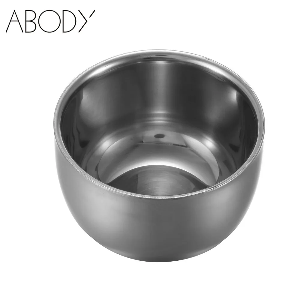 Чаша для бритья из нержавеющей стали 7 5 см|stainless steel shaving bowl|steel bowlshaving bowl |